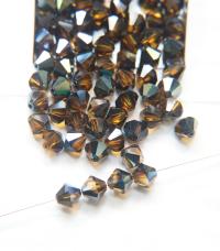 8 MM Mink Vintage Swarovski Bicone Beads 6/24/72/144 Pieces Haute couture embellishments, premium beads, vintage