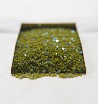 13/0 Charlotte Cut Beads Patina Opaque Olivine Aurore Boreale 5/10/20/50/250/500 Grams craft supplies, jewelry making, embroidery materials