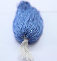 11/0 Hanks Charlotte true Cut Beads Patina Light Sapphire Opaque Aurore Boreale 1/5/25/50/100 Hanks PREMIUM SEED Beads, NATIVE supplies