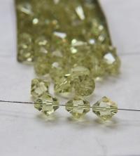 10 MM Jonquil Vintage Swarovski Bicone Beads 12/36/72/144/288 Pieces Haute couture embellishments, premium beads, vintage