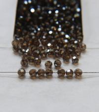 5mm Swarovski Elements Article 5000 Light Colorado Topaz Satin Faceted Round Beads 6/12/36/172/44/288/720 Pieces