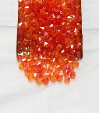 5mm Fireopal Shimmer Swarovski Bicone beads Cuts 12/36/72/144/432/720 Pieces VINTAGE SWAROVSKI, jewelry making, embroidery materials, craft