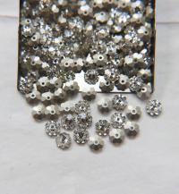 6mm Swarovski Margarita Sew-on Stone (3700) Crystal Foiled 12/24/72/144 Pieces PREMIUM Materials