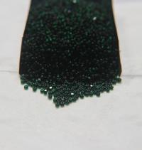 11/0 Charlotte true Cut Beads 50150 Deep Green Transparent Loose Beads 10/20/50/250/500 Grams premium seed beads, Native Supplies