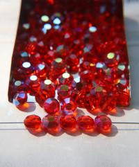 8mm Swarovski 5100 vintage round and slightly flattened crystal beads Sun Aurore Boreale 2/6/12/36/172/44/288 Pieces Vintage beads
