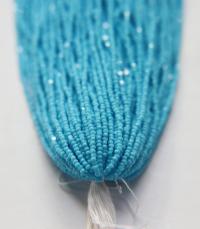 13/0 Hanks Charlotte Cut Beads 63020 Opaque Turquoise 1/5/25/50/100 Hanks 1.6mm glass beads, jewelry supply, findings, craft supply, rare