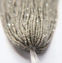 11/0 Hanks Charlotte true Cut Beads Ionized Opaque Chalk White 1/5/25/50/100 Hanks PREMIUM SEED Beads, NATIVE supplies