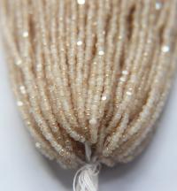 11/0 Hanks Charlotte Cut Beads Honey Opal 1/5/25/50/100 Hanks PREMIUM SEED BEADS, Native Supplies