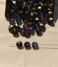 6mm SWAROVSKI 5102 Rivoli Crystal Beads in Vitrail Medium 2/4/24/72/144 Pieces PREMIUM Materials
