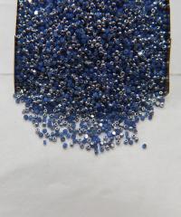 13/0 Charlotte true Cut Beads Patina Premium Medium Sapphire Opal Silver 5/10/20/50/250/500 Grams PREMIUM SEED BEADS, Rare Beads