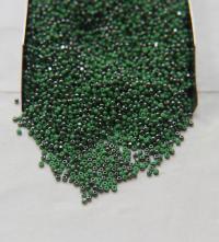 13/0 Charlotte Cut Beads Patina Opaque Light Green Gunmetal 5/10/20/50/250/500 Grams glass beads, jewelry supply, findings, craft supply