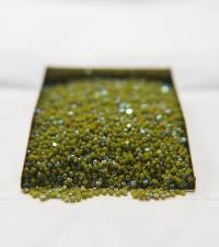13/0 Charlotte Cut Beads Patina Opaque Olivine Aurore Boreale 5/10/20/50/250/500 Grams craft supplies, jewelry making, embroidery materials