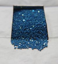 11/0 Charlotte Cut Beads Patina Opaque Deep Turquoise Blue Aurore Boreale 10/20/50/250/500 Grams 1300 Pieces