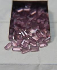 Vintage Swarovski 4501 Matt Light Amethyst Baguette Fancy Stone 10mm x 5mm 6/12/36/144 Pieces gemstones, jewlery making, color zirconium
