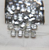 6x8mm 5105 - rare rectangular Crystal Comet Argent Swarovski crystal bead 6/24/72/144/288 Pieces vintage findings, Premium Materials