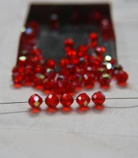7mm Vintage Swarovski crystal beads, Sun AB faceted article 5309 2/6/12/36/72/144 Pieces PREMIUM MATERIALS