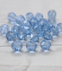 11mm Vintage Swarovski crystal beads, Light Sapphire Vintage faceted article 5309, 2/6/12/36/72/144 Pieces Vintage findings