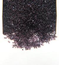 13/0 Charlotte Cut Beads Amethyst Jet Lined Crystal 5/10/20/50/250/500 Grams craft supplies, jewelry making, embroidery materials, vintage