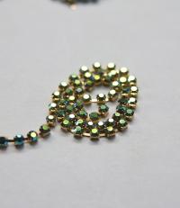 12SS Swarovski Vintage Rhinestone Chain in Black Diamond AB 3mm 0.5/1/2/5 Meters Wedding Bridal Supplies|Jewelry Making|Decoration, vintage