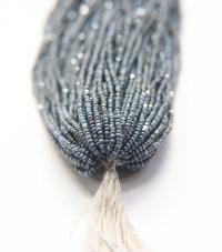 11/0 Hanks Charlotte Cut Beads Ionized Opaque Light Sapphire 1/5/25/50/100 Hanks PREMIUM SEED BEADS, Native Supplies