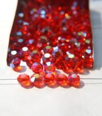 8mm Swarovski 5100 vintage round and slightly flattened crystal beads Sun Aurore Boreale 2/6/12/36/172/44/288 Pieces Vintage beads