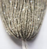 11/0 Hanks Charlotte true Cut Beads Ionized Opaque Chalk White 1/5/25/50/100 Hanks PREMIUM SEED Beads, NATIVE supplies