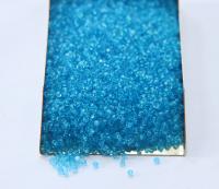 11/0 Charlotte true Cut Beads Transparent Light Medium Aqua 10/20/50/250/500 grams PREMIUM SEED Beads, vintage supplies