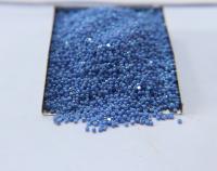 13/0 Charlotte Cut Beads Patina Opaque Light Sapphire Aurore Boreale 10/20/50/250/500 Grams PREMIUM MATERIALS