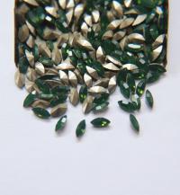 8x4 mm Swarovski fancy Navette in Palace Green Opal (393) 36/72/144 Pieces Jewery making stones gemstones, fancy opal stones