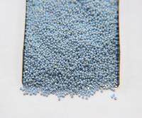 11/0 Charlotte Cut Beads Patina Pale Blue Opaque Aurore Boreale 10/20/50/250/500 Grams PREMIUM MATERIALS, native supply