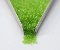 13/0 Charlotte Cut Beads 50430 Transparent Kelly Green 5/10/20/50/250/500 Grams PREMIUM SEED Beads Native supply