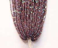 11/0 Hanks Charlotte Cut Beads 23040 Patina Amethyst Aurore Boreale 1/5/25/50/100 Hanks PREMIUM SEED BEADS, Native Supplies