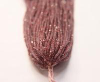 11/0 Hanks Charlotte Cut Beads Plum Opal 1/5/25/50/100 Hanks PREMIUM SEED BEADS, Native Supplies