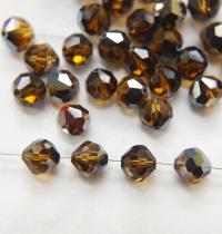 10mm Vintage Swarovski crystal beads, Mink Vintage faceted article 5309, 2/6/12/36/72/144 Pieces Vintage findings