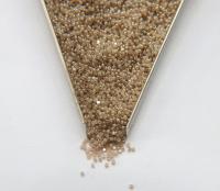 13/0 Charlotte Cut Beads Light Pearl Beige 2X 5/10/20/50/250/500 Grams embroidery materials, jewelry making, Native vintage beads