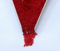 13/0 Charlotte Cut Beads 90070 Matt Light Ruby 5/10/20/50/250/500 Grams craft supplies, jewelry making, native supplies