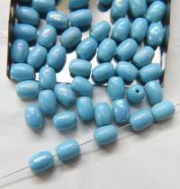 9x7 mm Turquoise AB Smooth Oval Glass beads 36/72/144/288 Pieces spacer beads, wholesale beads