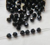 7mm Jet Vintage Swarovski rocky cut crystal beads - Art. 371/5007 2/6/12/36/72/144 Pieces PREMIUM MATERIALS