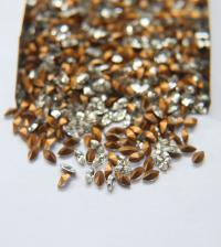 6X3 mm Czech fancy Navette fancy Siam Iridescent foiled 36/72/144/288 Pieces Jewery making stones gemstones, fancy opal stones