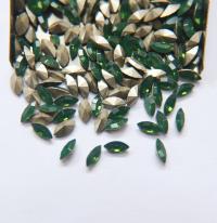 8x4 mm Swarovski fancy Navette in Palace Green Opal (393) 36/72/144 Pieces Jewery making stones gemstones, fancy opal stones