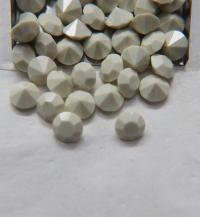 Swarovski 45 SS Chaton Round IVORY 2/6/12/36/72 Pieces Vintage Swarovski, premium materials, clay art, bijoux materials