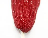 13/0 Hanks Charlotte True Cut Beads Opaque Garnet 1/5/25/50/100 Hanks 1.6mm glass beads, jewelry supply, findings, craft supply, rare beads