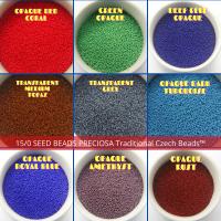 15/0 SEED BEADS PRECIOSA Traditional Czech Beads™ 50/100/500 Grams Jewelry making beads, vintage beads, premium, supply, wedding