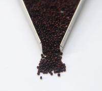 11/0 Charlotte true Cut Beads 2MM Opaque Chocolate Brown Rust Mix 10/20/50/250/500 Grams jewelry supply, findings, craft supply, vintage