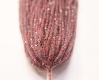 11/0 Hanks Charlotte Cut Beads Plum Opal 1/5/25/50/100 Hanks PREMIUM SEED BEADS, Native Supplies