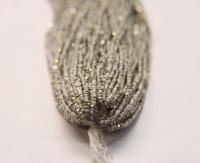 11/0 Hanks Charlotte Cut Beads Patina Opaque Chalk White Bronze Gold 1/5/25/50/100 Hanks PREMIUM SEED BEADS, Native Supplies