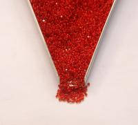 13/0 True cuts Charlotte Cut Beads Honey Red Lined 5/10/20/50/250/500 Grams jewellery rare heart beads, jewelry supply, native supply,