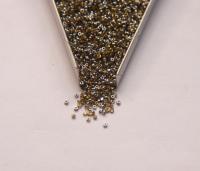 13/0 Charlotte Cut Beads Patina Honey transparent Silver 5/10/20/50/250/500 Grams craft supplies, jewelry making, embroidery materials