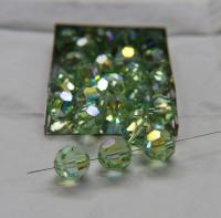 14 MM Swarovski Vintage Chrysolite Aurore Boreale 2/6/12/436/72/144 Pieces #5000 Premium materials