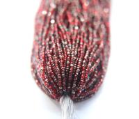 11/0 Hanks Charlotte Cut Beads 03050 Patina Ruby Gunmetal 1/5/25/50/100 Hanks 2.0mm glass beads, jewelry supply, findings